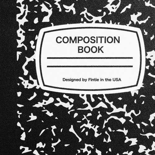 black composition book