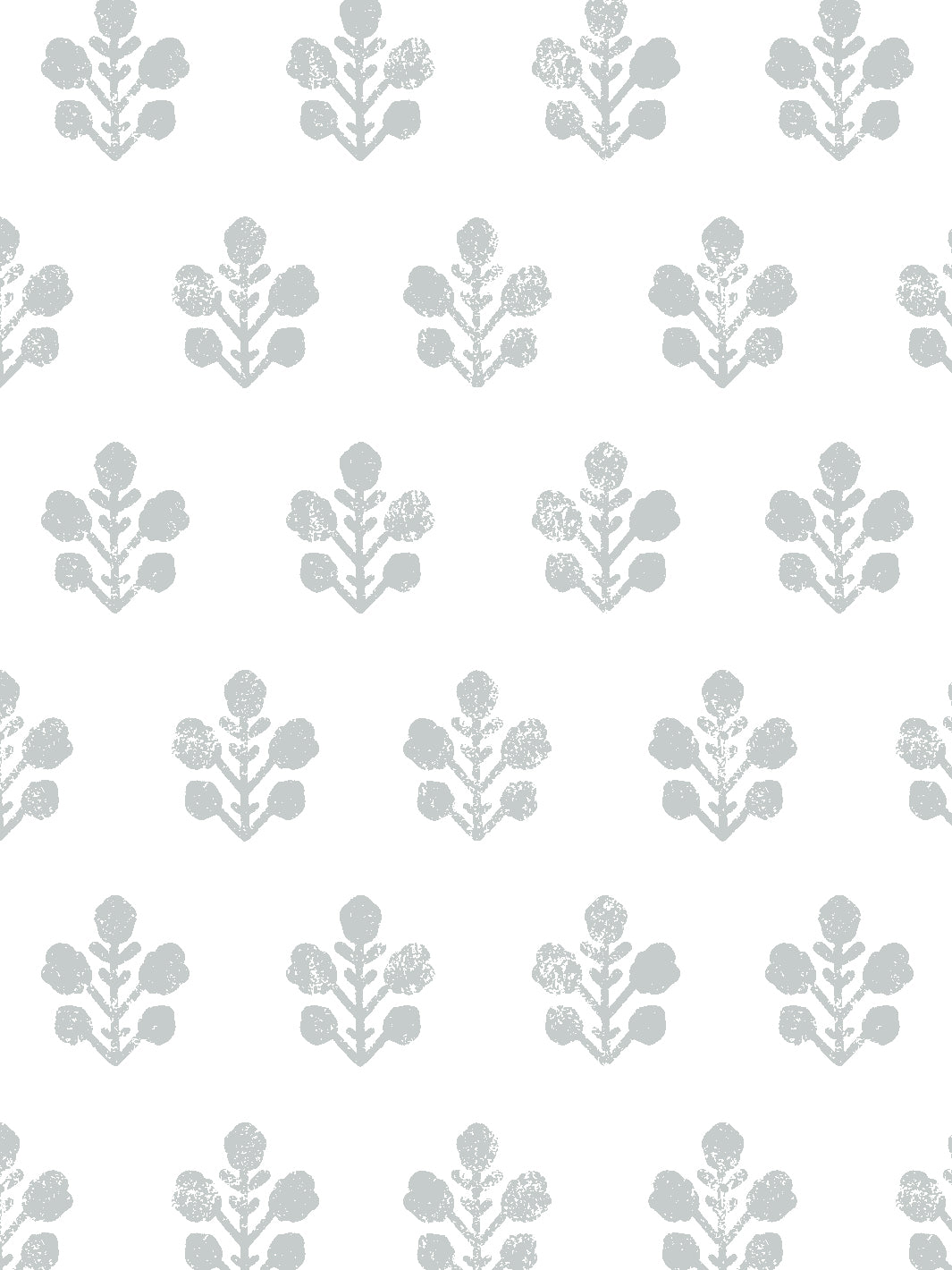 Ensley Petite White Ground Wallpaper by Sugar Paper Silver Sage - Perfect for Bedroom, Living Room & Home Office Decor