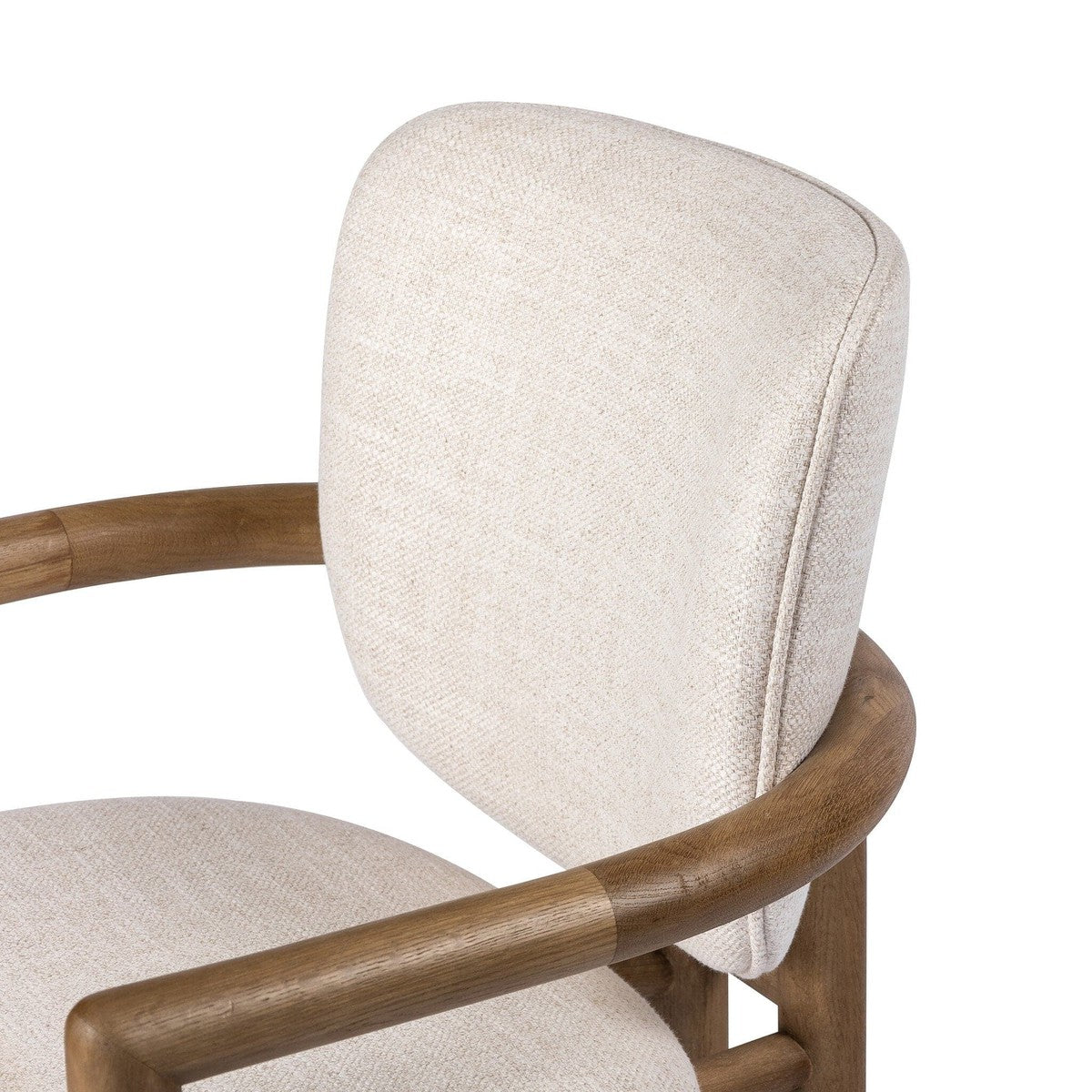 Amara Modern Dining Chair - Dover Crescent Design - Elegant & Comfortable for Kitchen, Dining Room & Office Use