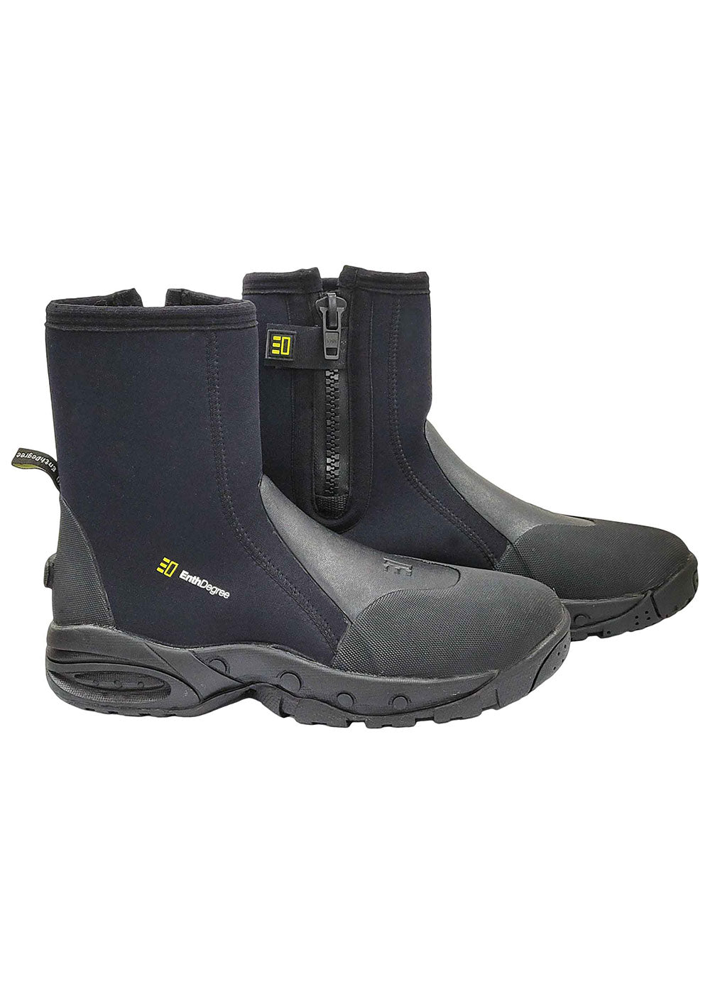 Enth Degree Odyssey Boots - Premium Leather Hiking Boots for Men & Women - Waterproof & Durable for Outdoor Adventures, Trekking, and Camping
