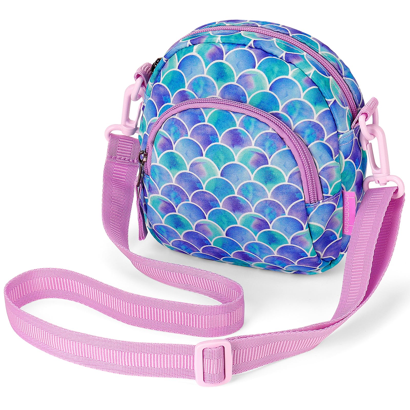**Choco Mocha Girls Crossbody Purse for Kids 2-8 Years Old | Cute Toddler Shoulder Bag for School, Playdates & Special Occasions**