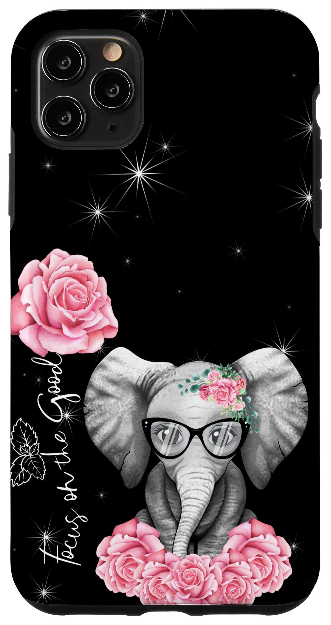 iPhone 11 Pro Max Elephant Infinity Design Phone Grip - Blessed Mama Case, Perfect for Everyday Use, Travel, and Photography