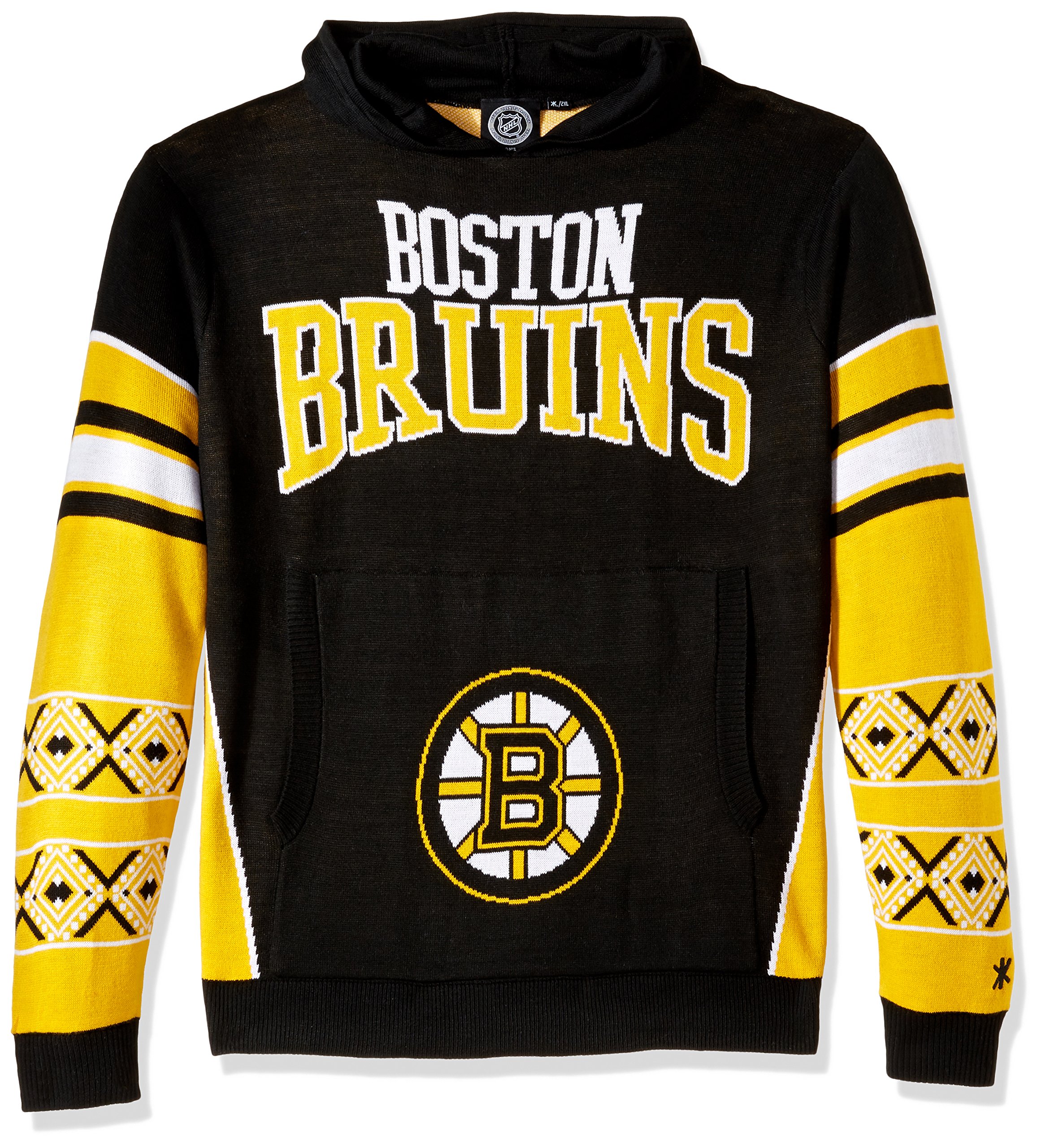 FOCO NHL Big Logo Hooded Sweater - Officially Licensed Men's & Women's Pullover Hoodie for Hockey Fans | Perfect for Game Day, Tailgating & Casual Wear
