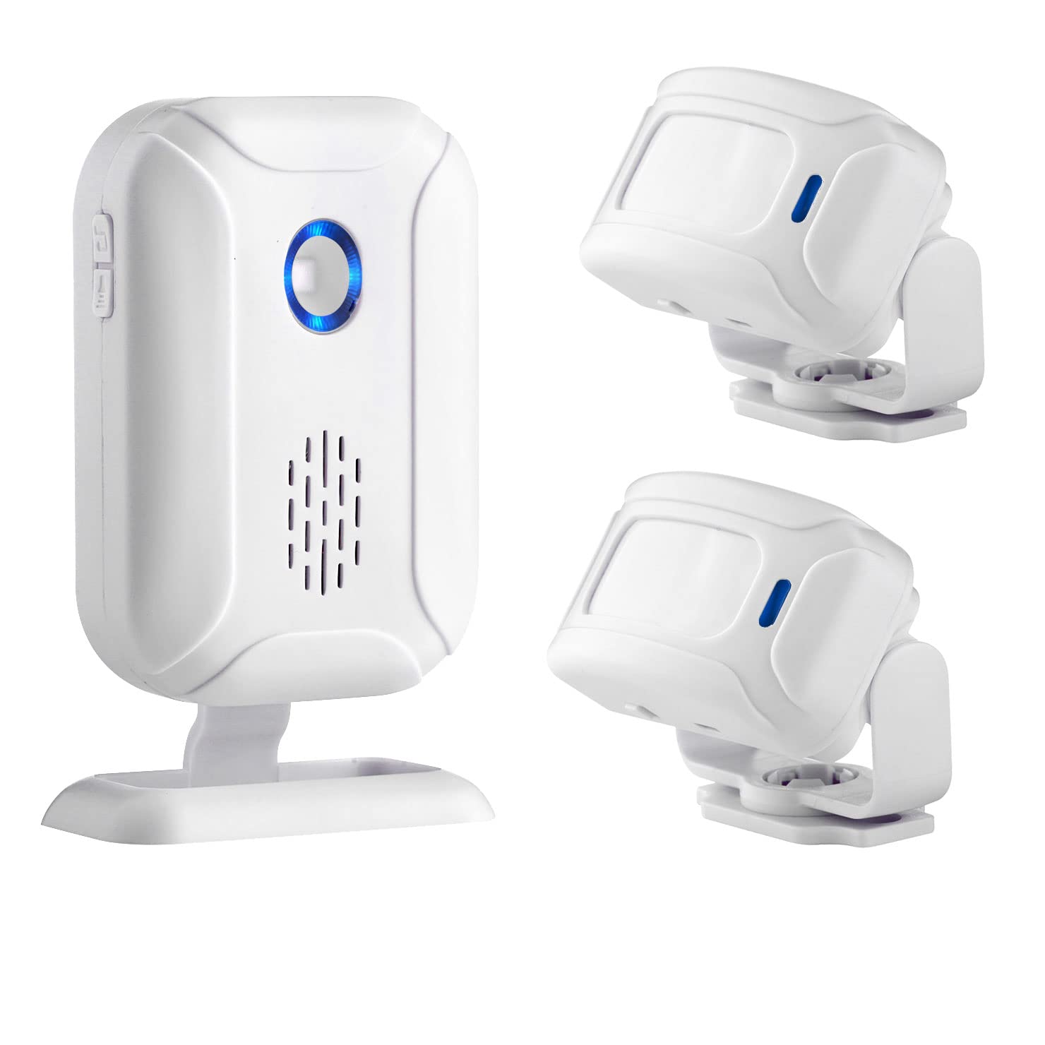 Wireless Motion Sensor Doorbell Chime for Business & Home - Commercial Music Doorbell with Adjustable Volume, Retail Store Welcome Buzzer & Safety Alarm for Elderly, Toddlers & Sleepwalkers - Ideal for Offices, Shops, Nursing Homes & Child Safety Monitoring