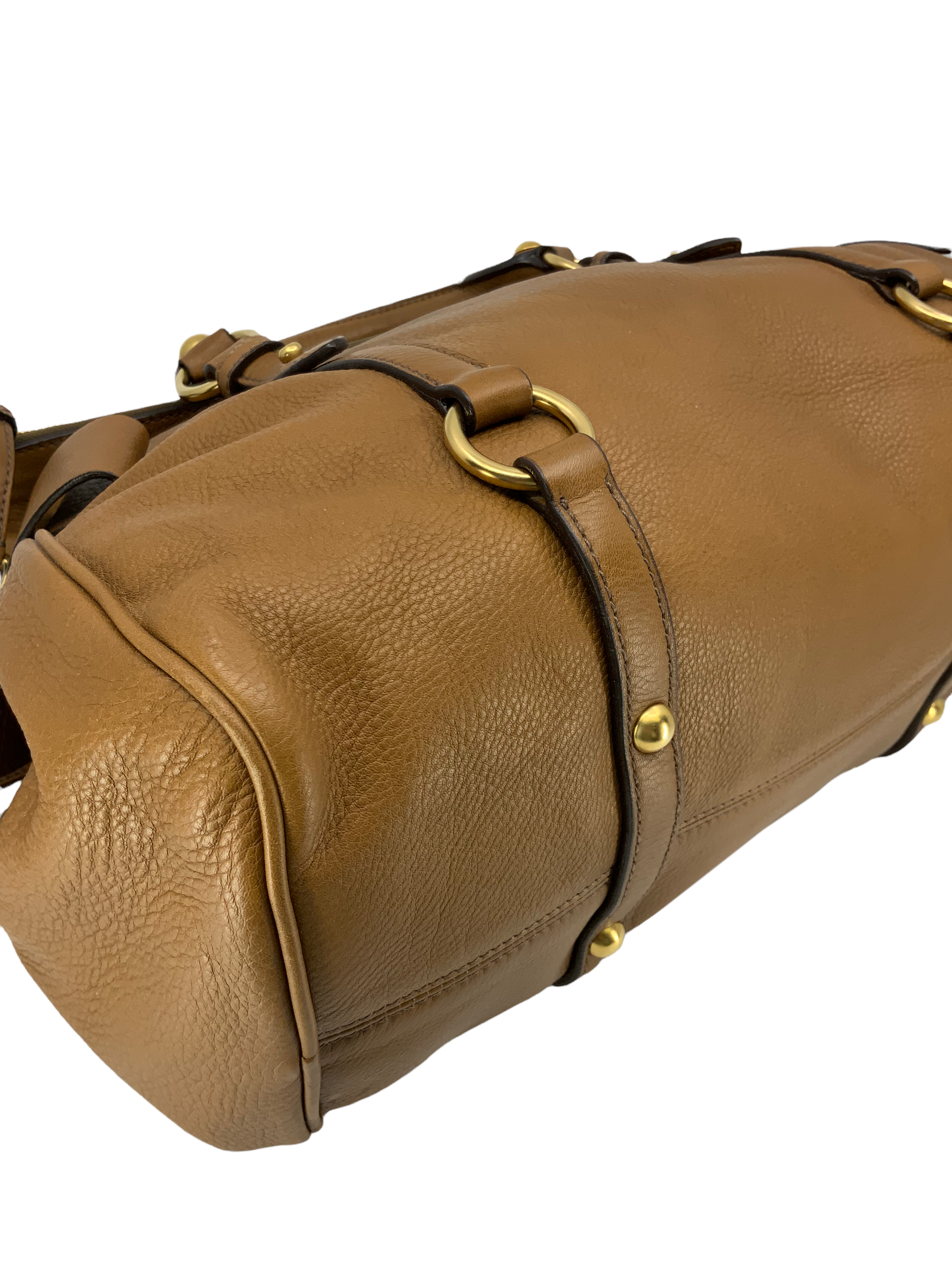 MIU MIU Leather Foldover Bow Satchel Bag for Women - Luxury Designer Handbag for Work, Travel & Everyday Use