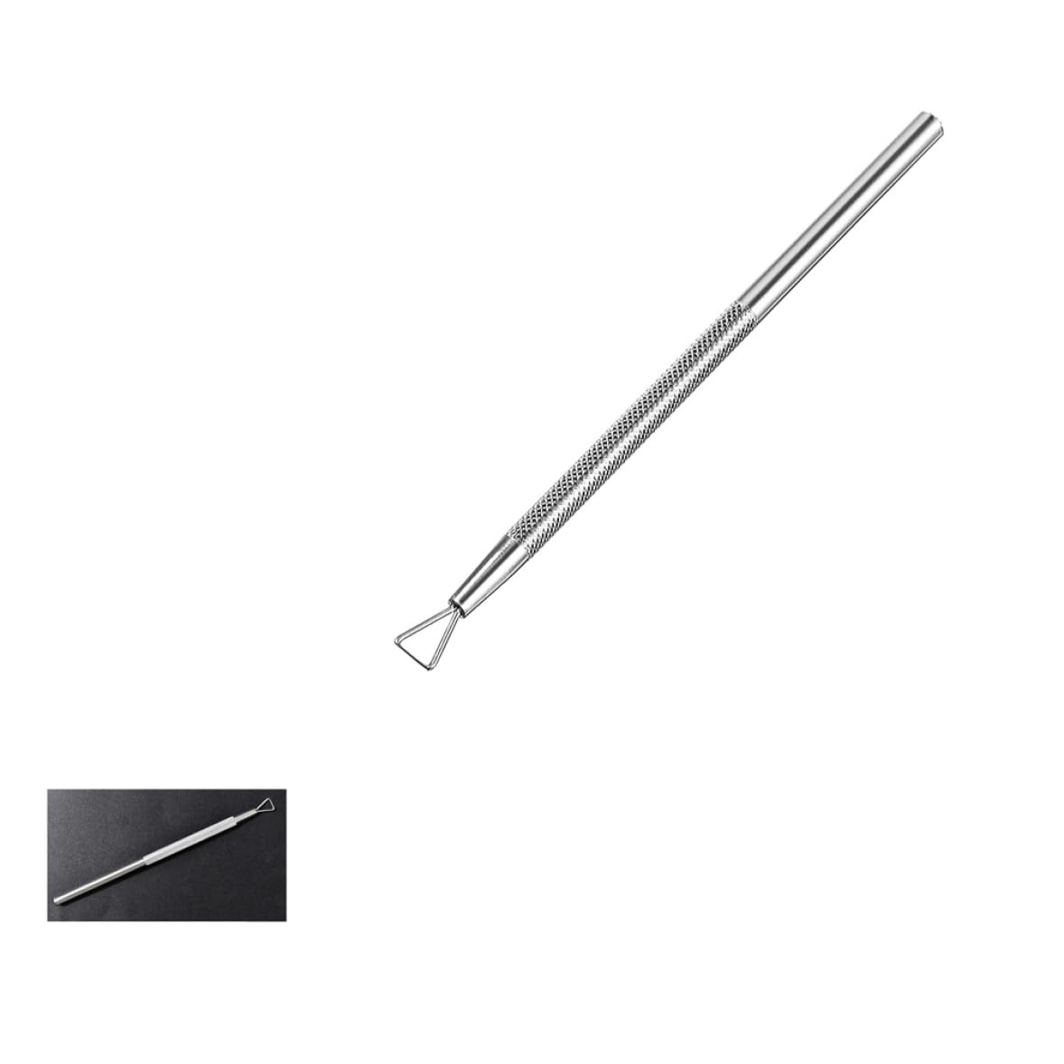 Premium Stainless Steel Nail Clippers & Manicure Tools Set - Triangle Nail Weave, Polish Remover Scraper & Gel Polish Remover for Professional Salon & Home Nail Care