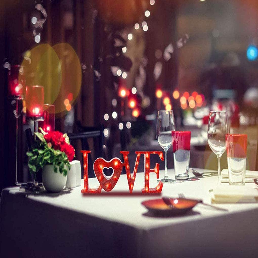 FineInno Love Silicone Molds for Epoxy Resin - DIY Romantic Resin Pendant & Table Decoration - Resin Letter Sign Molds for Wedding, Anniversary & Home Decor
