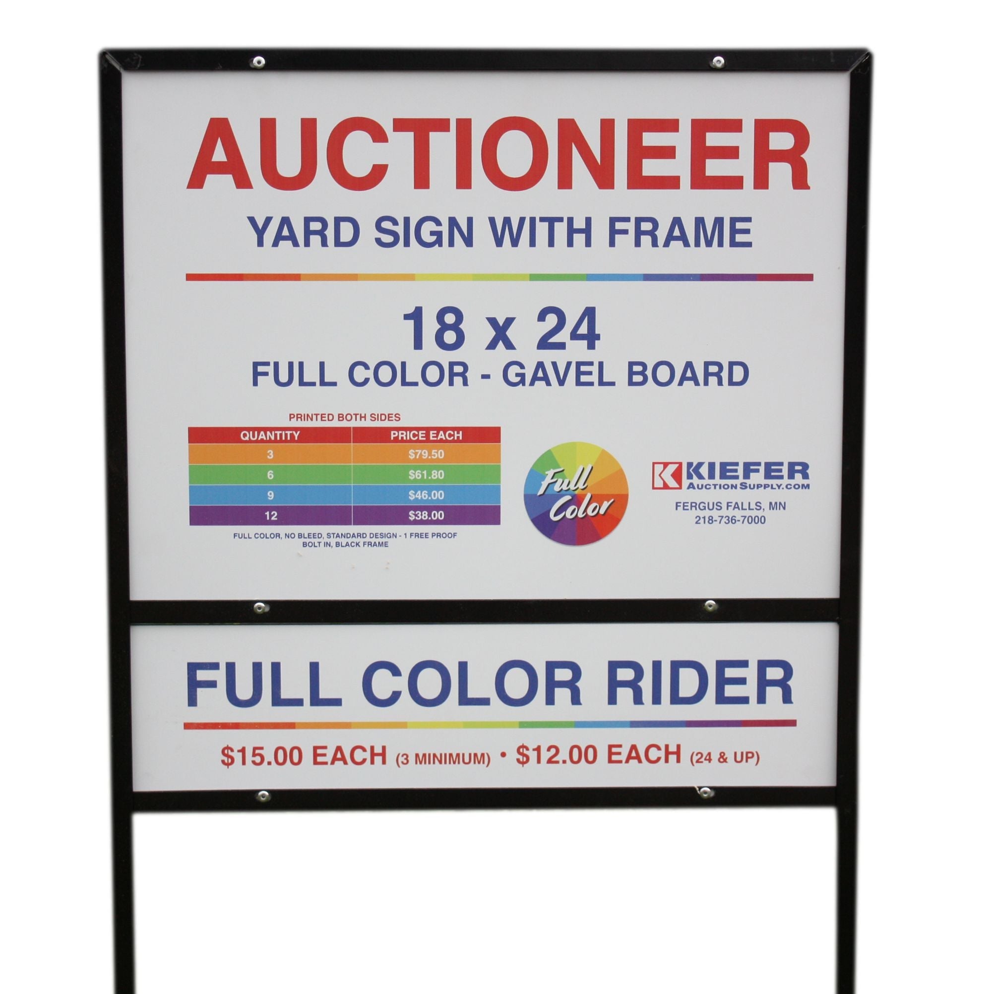 Custom Full Color Board Sign with Frame - Personalized Home Decor, Office Signage & Event Displays
