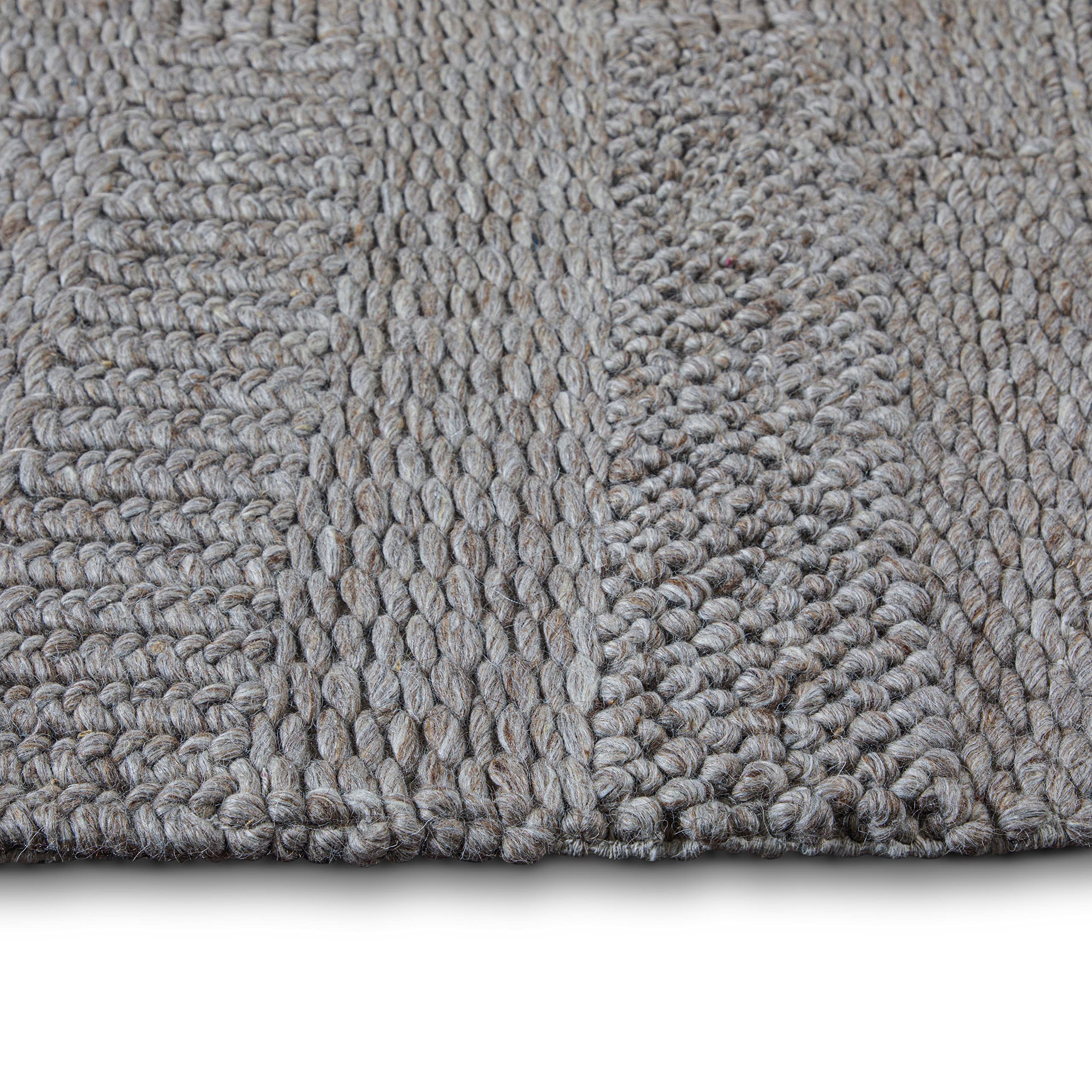 SIMPLIHOME Russell 6x9 Modern Area Rug in Mocha Brown - Soft Non-Slip Living Room Rug, Bedroom Carpet & Dining Room Floor Mat for Home Decor