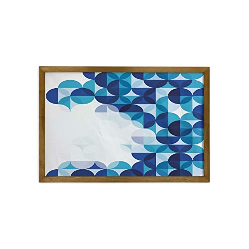 Dark Blue White and Blue