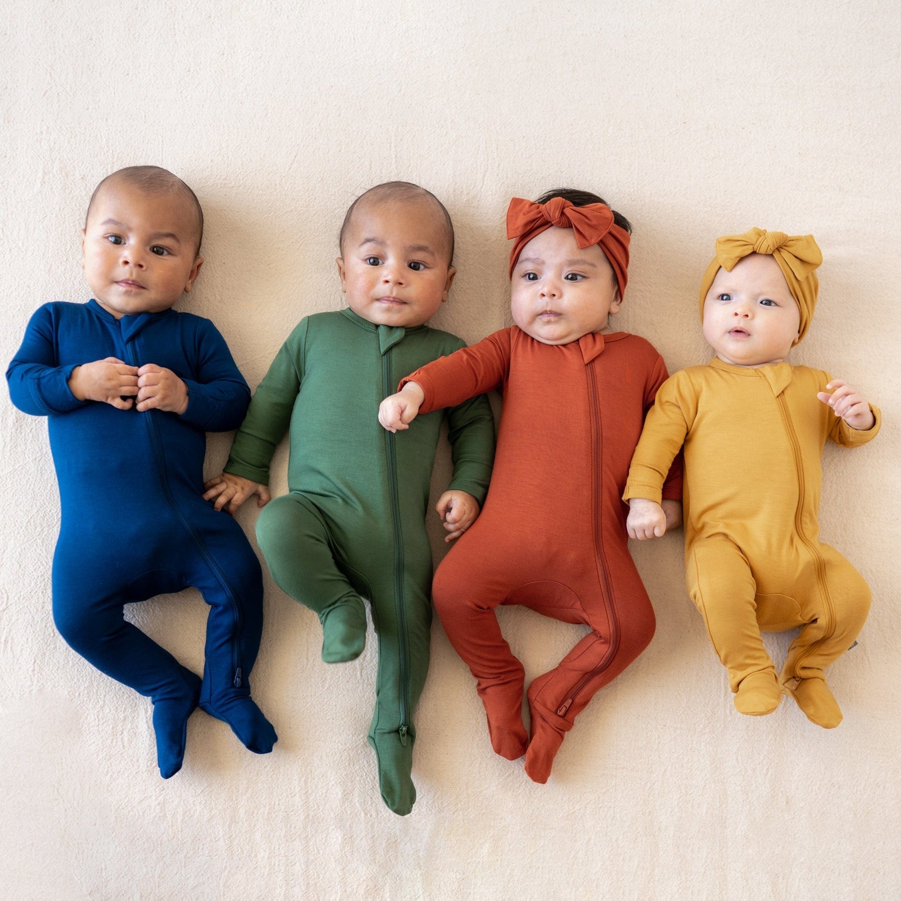 Zippered Footie Tahoe - Soft Baby Pajamas with Zipper for Easy Diaper Changes - Perfect for Newborns, Infants & Toddlers - Cozy Sleepwear for Nighttime & Naptime