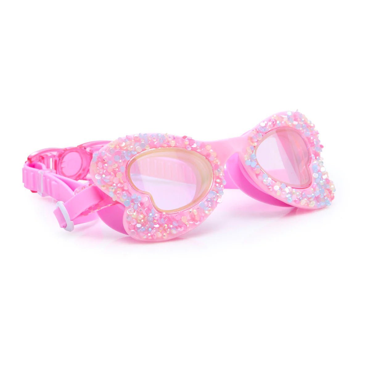 Blush Butterfly Goggles - UV Protection Swim Goggles for Women & Girls - Perfect for Swimming, Snorkeling, and Water Sports