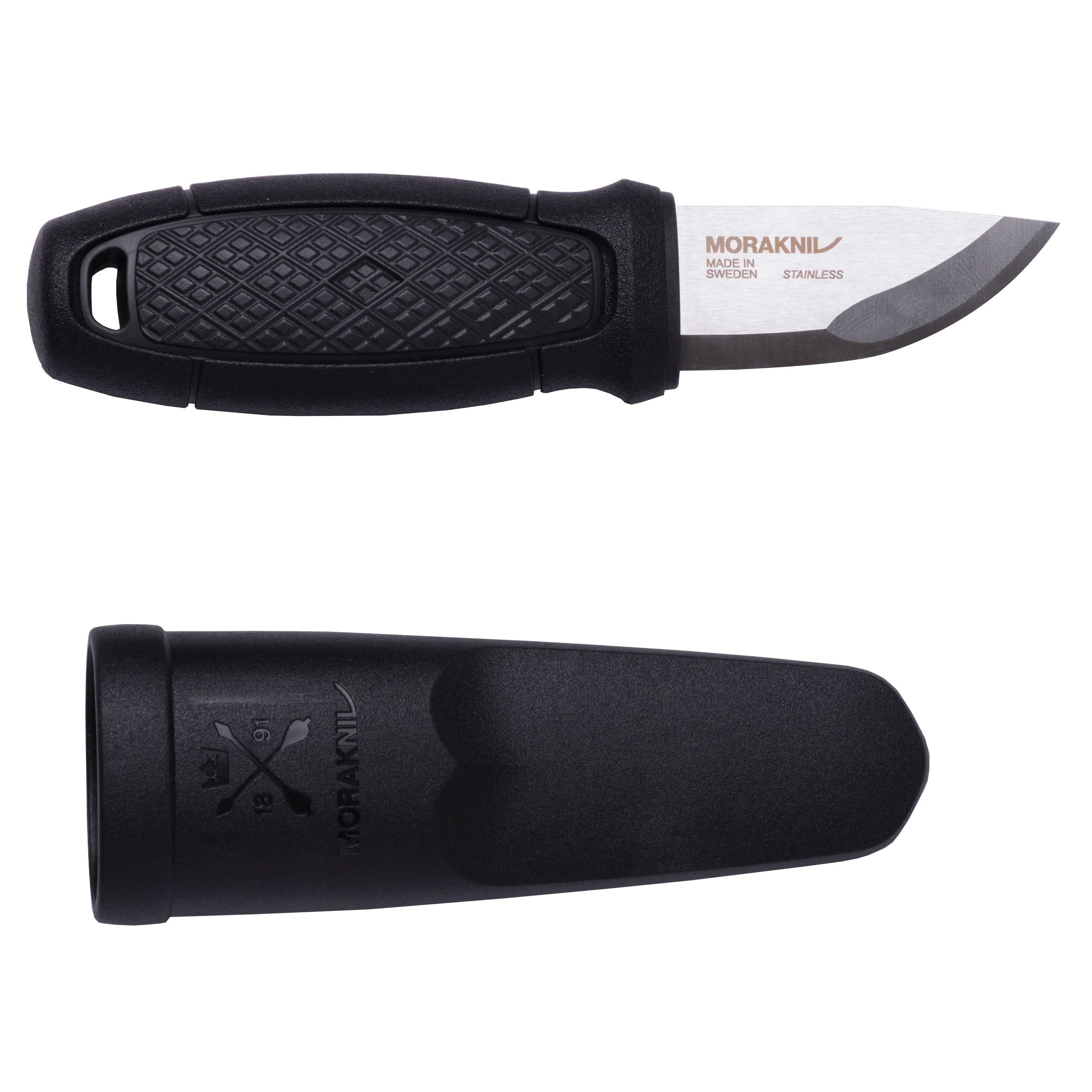 Mora Eldris Compact Outdoor Knife - Stainless Steel Blade, Ergonomic Handle for Camping, Hiking & Survival - Perfect for Bushcraft, Hunting & Everyday Carry (EDC)