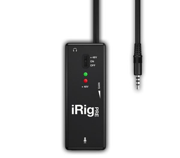 iRig Pre by IK Multimedia - High-Quality Portable Guitar Interface for Recording & Live Performance - Perfect for Musicians, Producers & Home Studios