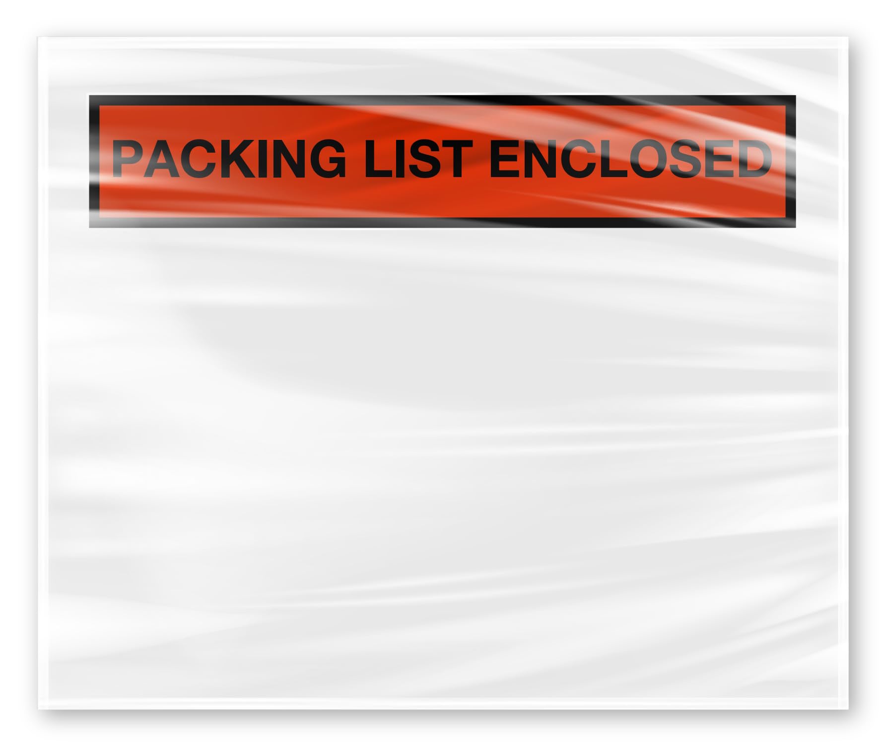 8NET 8000 Counts Clear Self-Adhesive Packing List Envelopes 4.5