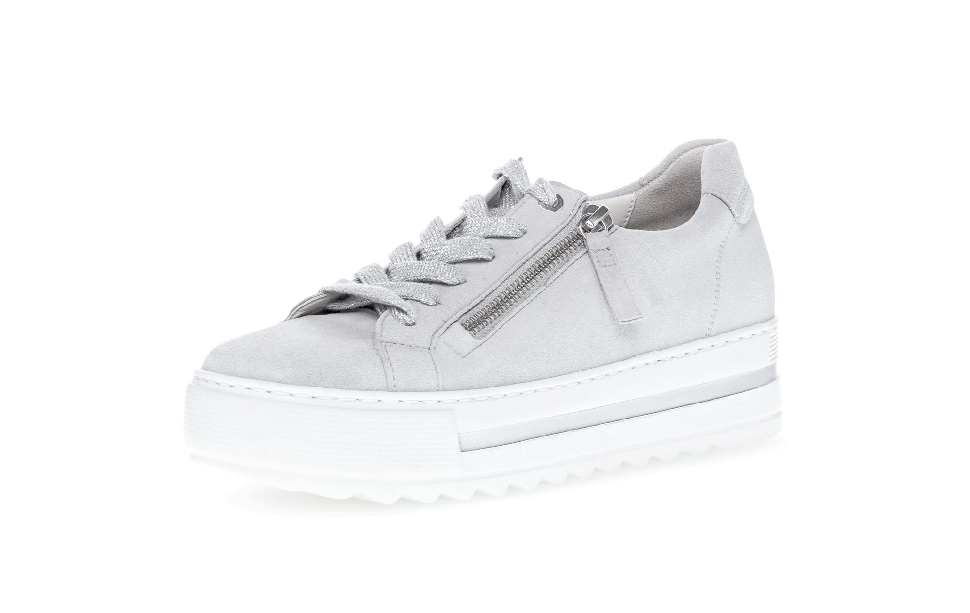 Gabor Women's Casual Sneakers - Comfortable Low-Top Walking Shoes with Removable Insoles | Perfect for Work, Travel & Everyday Wear