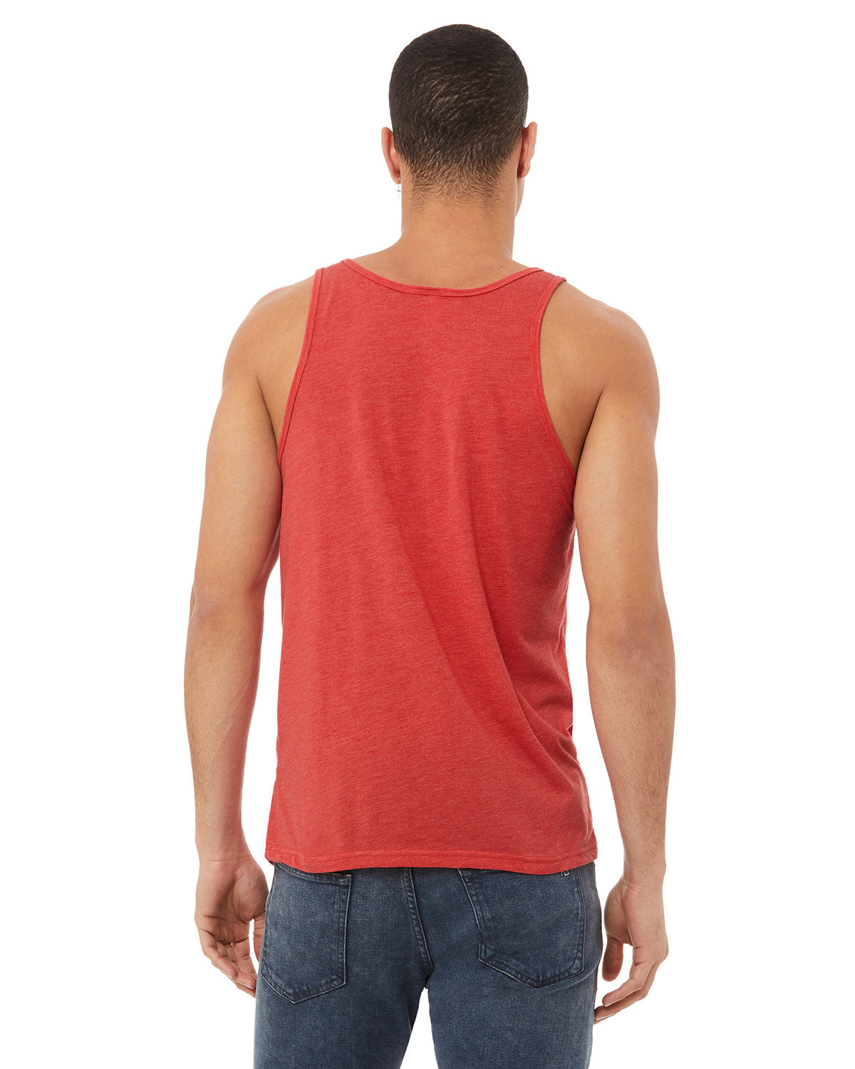 Bella + Canvas 3484 Unisex Triblend Tank Top - Soft Tri-Blend Fabric, Breathable & Comfortable for Gym, Yoga, Running & Summer Wear