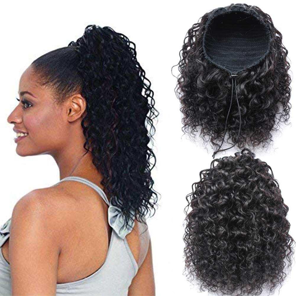 Remy Virgin Human Hair Ponytail Extension 12
