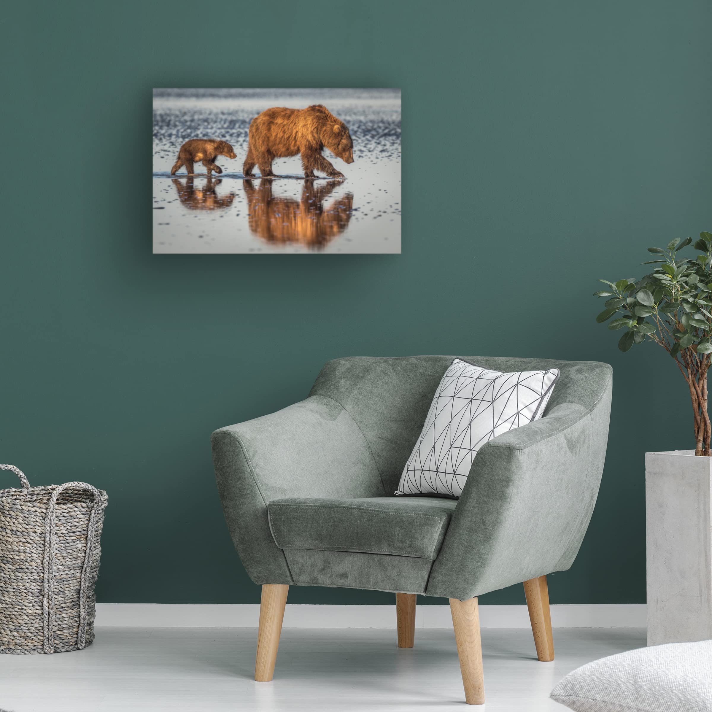 Trademark Fine Art 'Beauty And The Beast' Canvas Print by Jeffrey C. Sink | Disney-Inspired Wall Decor for Living Room, Bedroom & Nursery