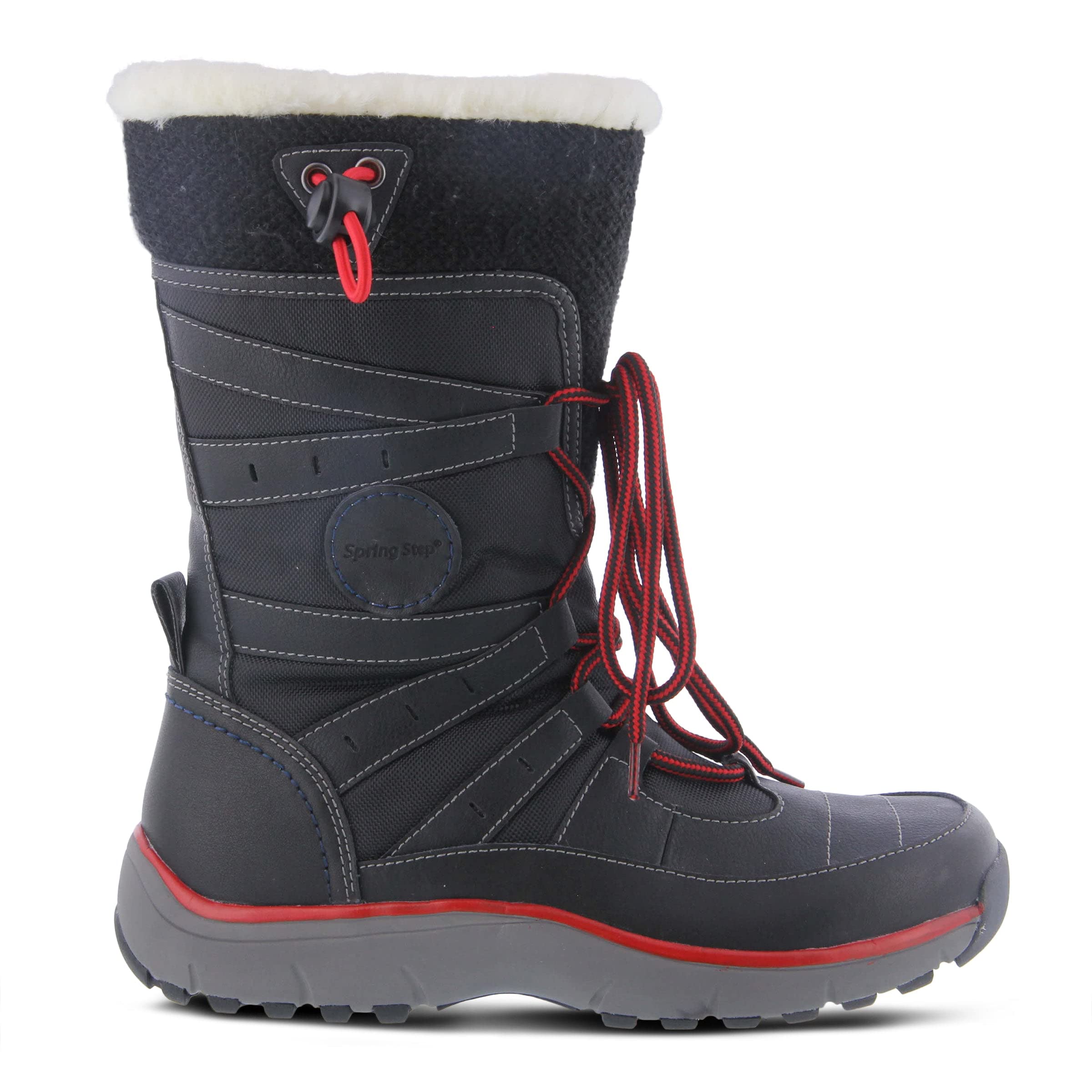 Spring Step Women's Mid Calf Boots - Comfortable Ankle Booties for Fall & Winter | Waterproof & Slip-Resistant | Perfect for Work, Walking & Casual Outfits