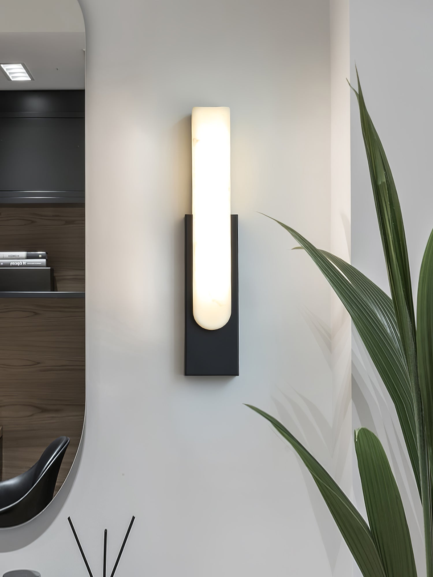 Agatha Wall Lamp - Modern LED Sconce Light Fixture for Bedroom, Living Room & Hallway - Energy Efficient Indoor Lighting