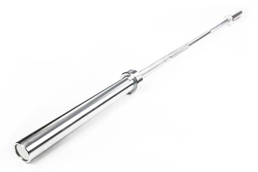 Warrior Chrome 4 Bearing Olympic Weightlifting Bar - Premium Strength Training Equipment for CrossFit, Powerlifting & Home Gym Workouts