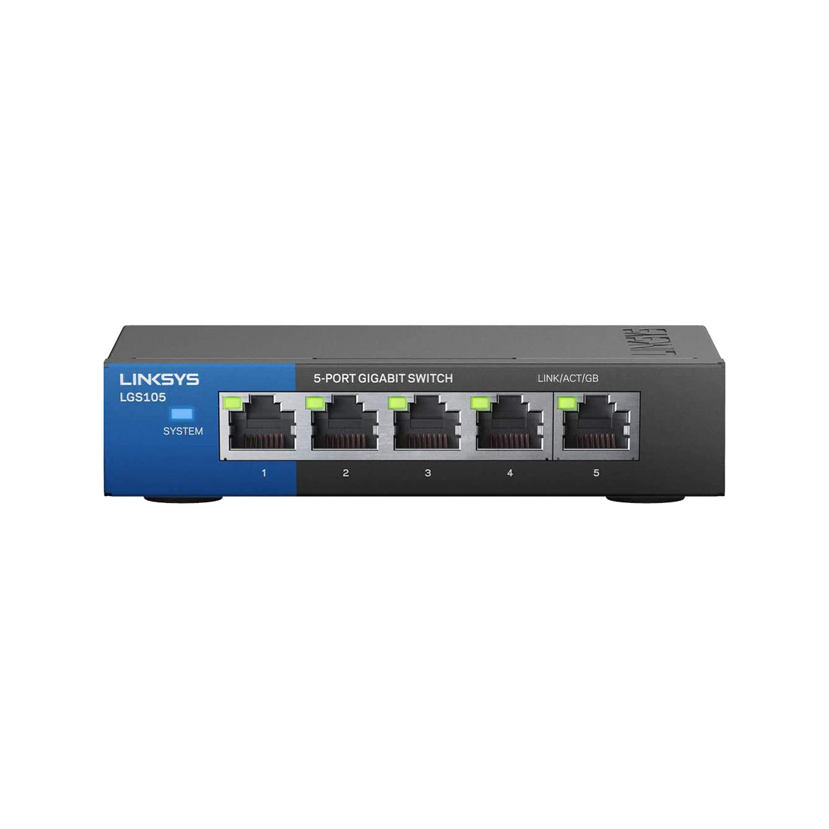 Linksys SE3005 5-Port Gigabit Ethernet Network Switch - High-Speed Unmanaged Plug & Play for Home Office, Gaming, and Streaming (Black)