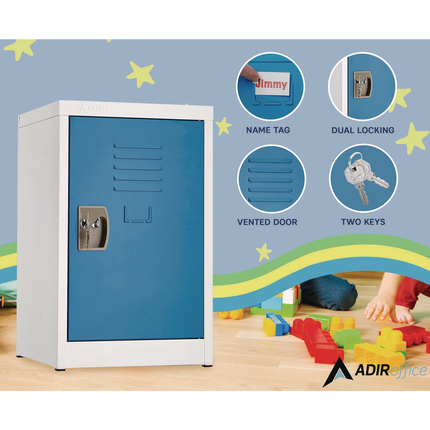 Steel Storage Locker with 1 Compartment - 15