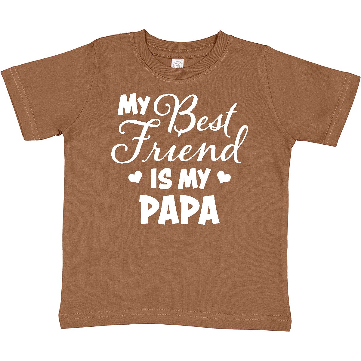 My Best Friend is My Papa with Hearts Toddler T-Shirt - Perfect for Father's Day, Birthdays, and Family Outings
