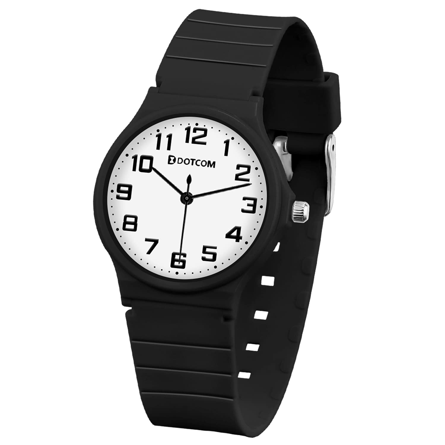 CKV Kids Analog Watch for Boys & Girls - Easy to Read Time Learning Watch, 5ATM Waterproof Minimalist Wristwatch with Soft Band for Ages 5-18 | Perfect for School, Sports & Everyday Wear
