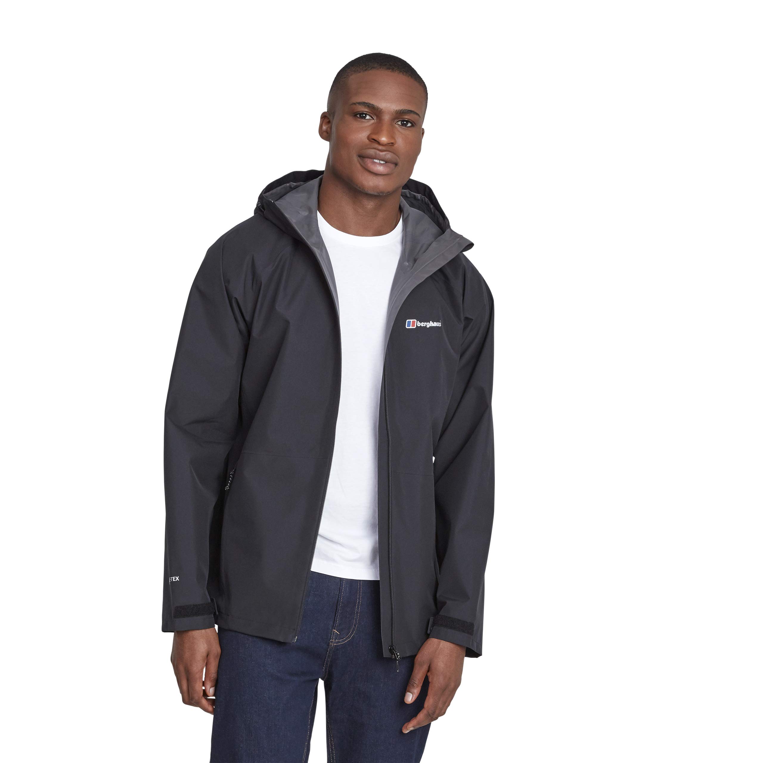 Berghaus Men's Paclite 2.0 Waterproof Jacket - Lightweight Raincoat for Hiking, Camping & Outdoor Adventures | Windproof & Breathable Shell for All-Weather Protection