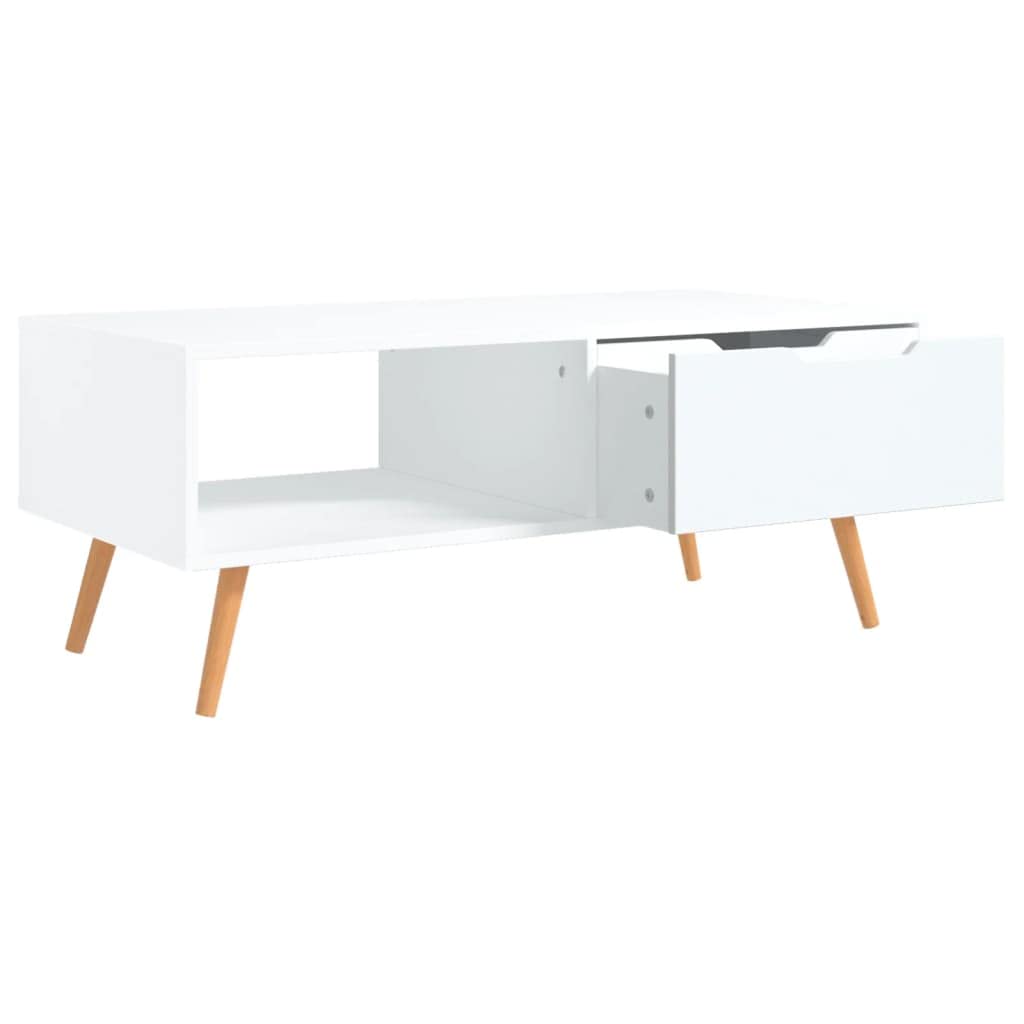 White SKM Coffee Table 39x20x17