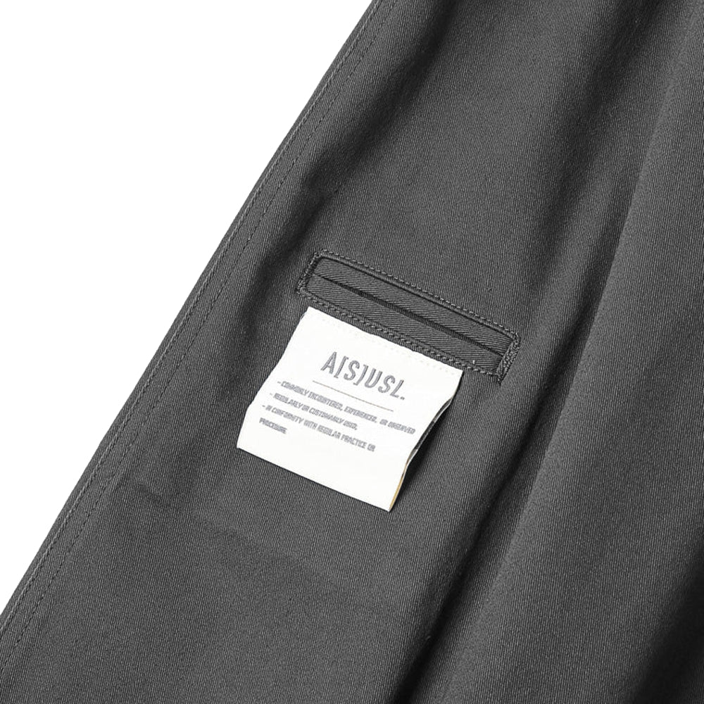 ASUSL Signature Pants for Men - Charcoal Gray Slim Fit Casual Trousers - Perfect for Office, Travel & Everyday Wear