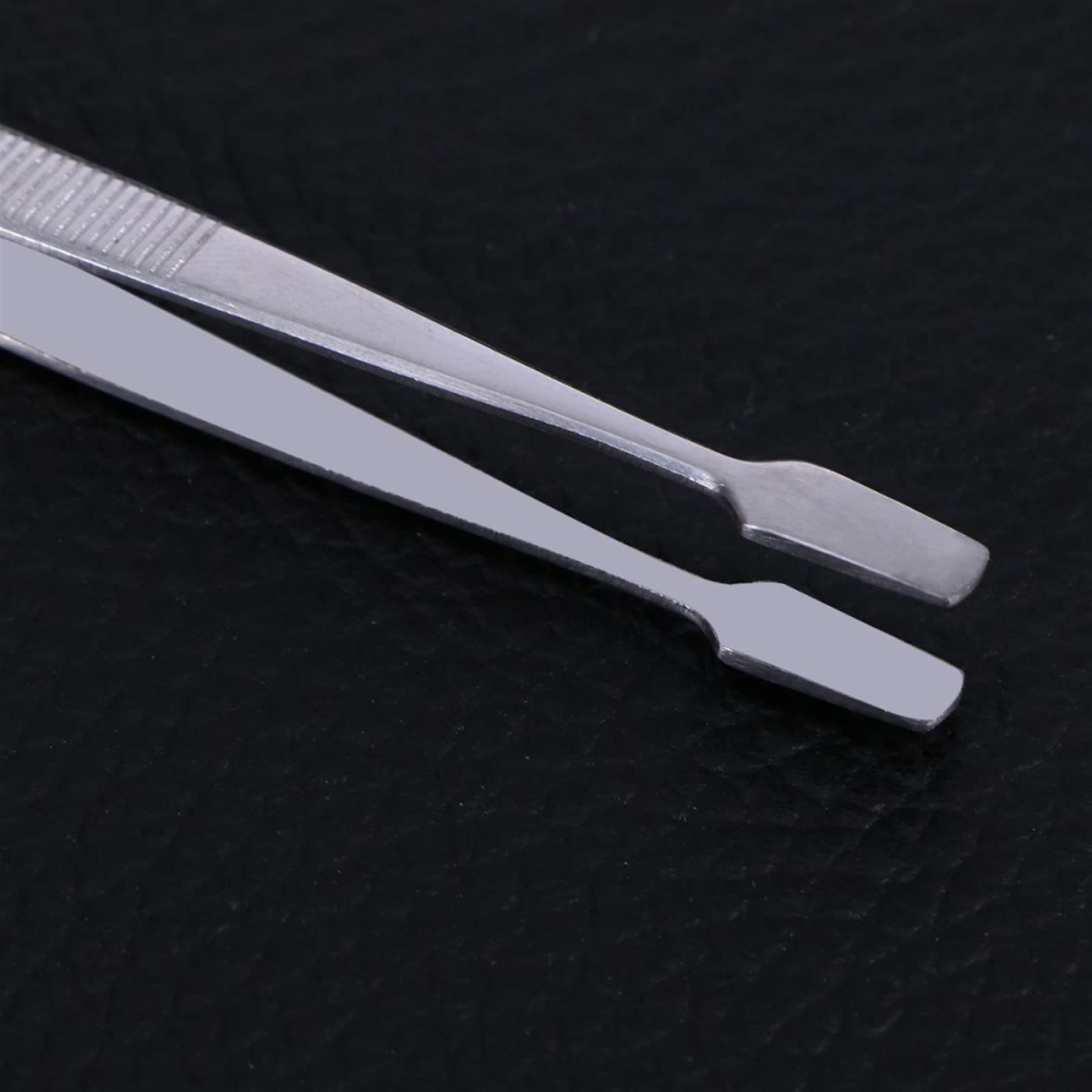 Premium Stainless Steel Hair Removal & Stamp Collecting Tweezers - Eyebrow, Philatelic, Soldering & Hand Tool for Grooming, Crafting & Hobbyists