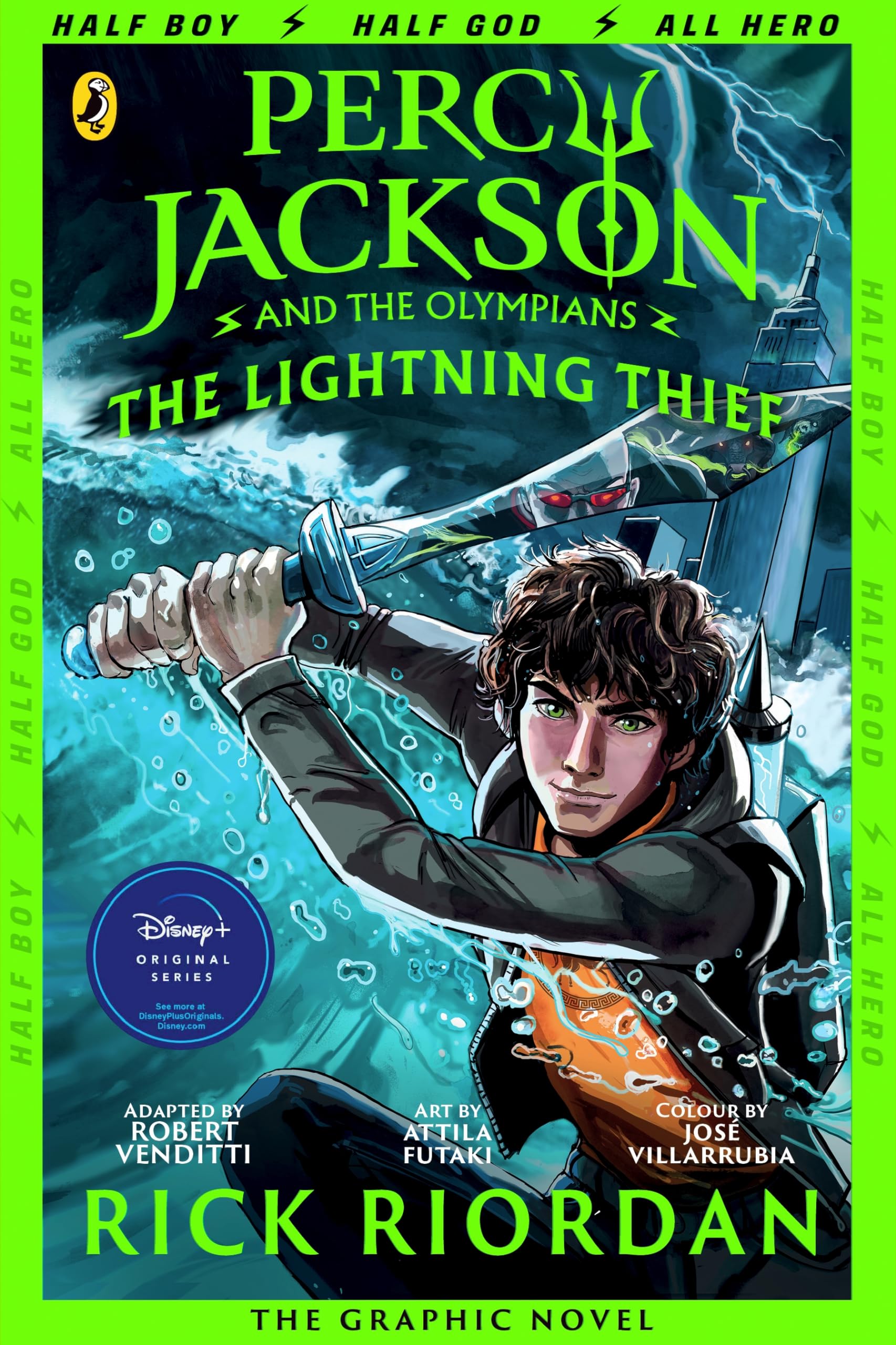 Percy Jackson and the Lightning Thief Graphic Novel - Book 1 of Percy Jackson Series | Adventure Fantasy Comic for Teens & Young Adults | Perfect for Gifts, School Reading & Comic Book Collectors