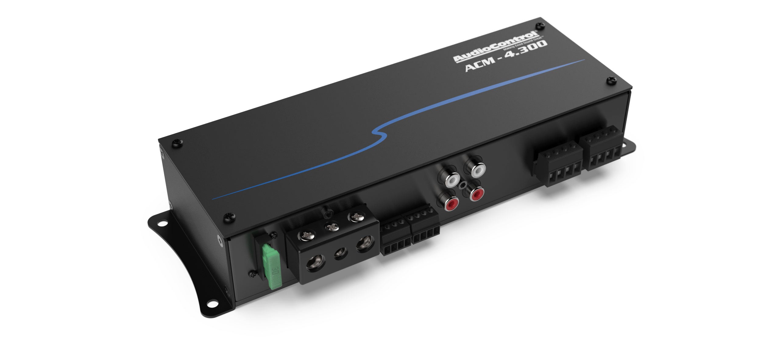 AudioControl ACM 4.300 4-Channel Micro Power Amplifier - High Performance Car Audio System for Enhanced Sound Quality | Perfect for Car Stereo Upgrades & Custom Installations