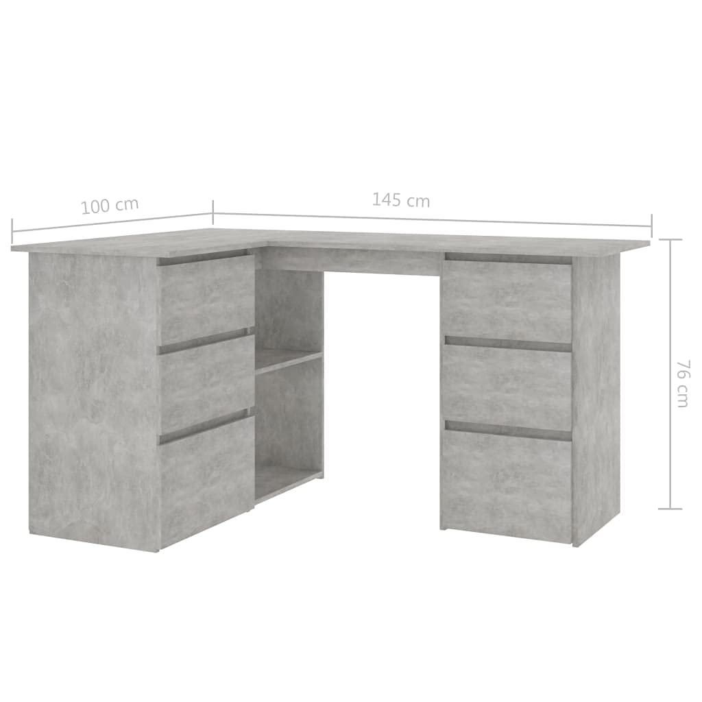 L-Shaped Corner Desk 57.1