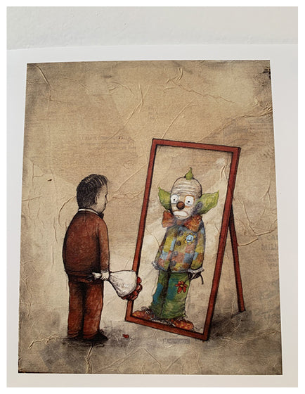 Scary Dran Clown Costume for Halloween - Terrifying Horror Outfit for Cosplay & Haunted House Parties