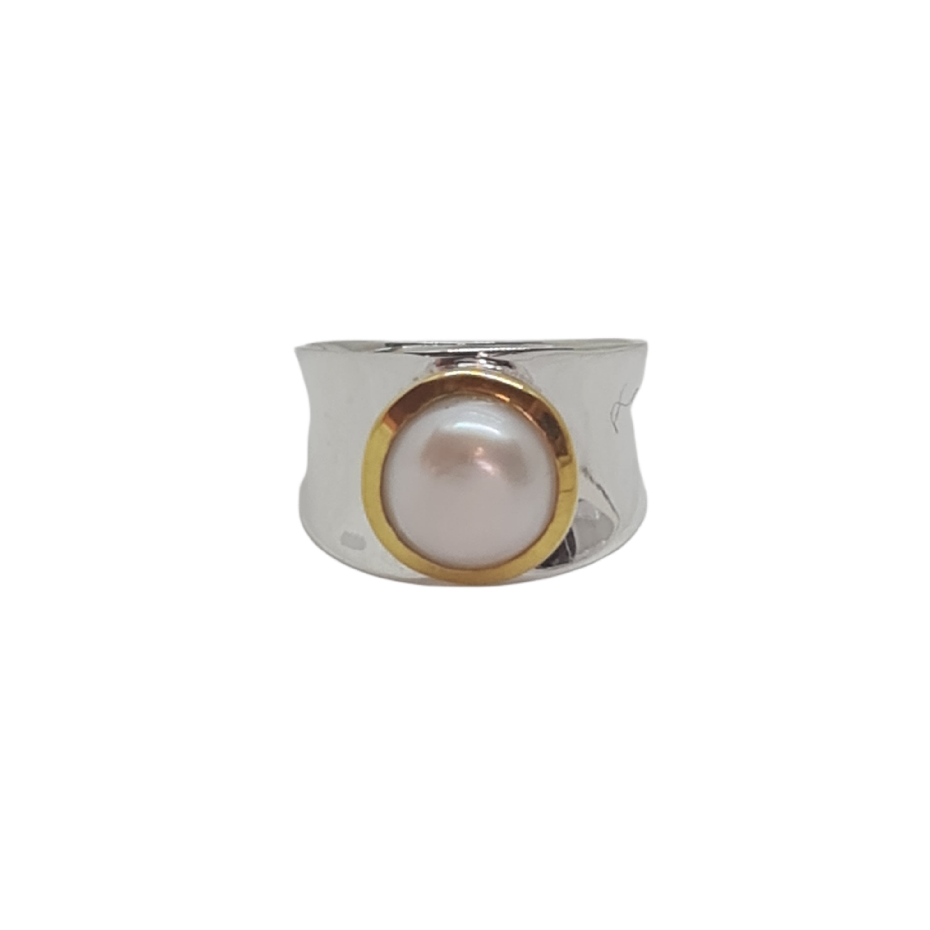 Isabella Pearl Ring for Women - Elegant & Timeless Pearl Jewelry for Weddings, Anniversaries & Special Occasions