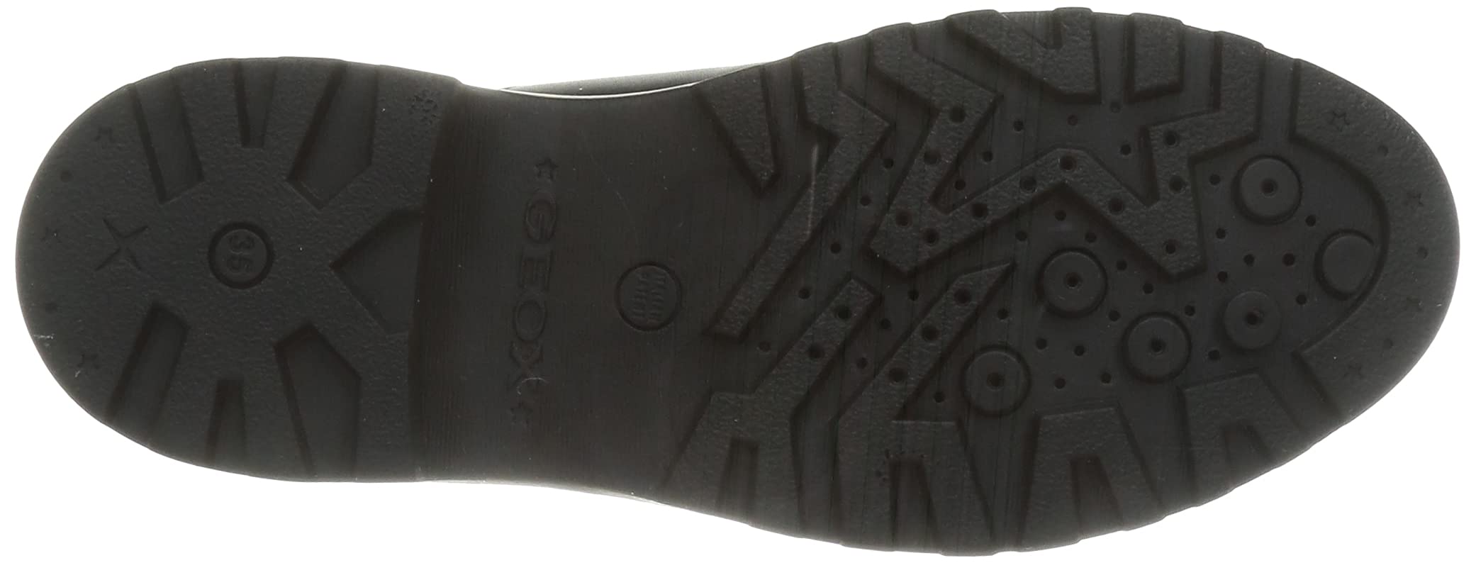 Geox Girl's J Casey D Ankle Boots - Waterproof Leather Boots for Girls, Comfortable School Shoes with Breathable Technology | Perfect for School, Outdoor Play & Everyday Wear