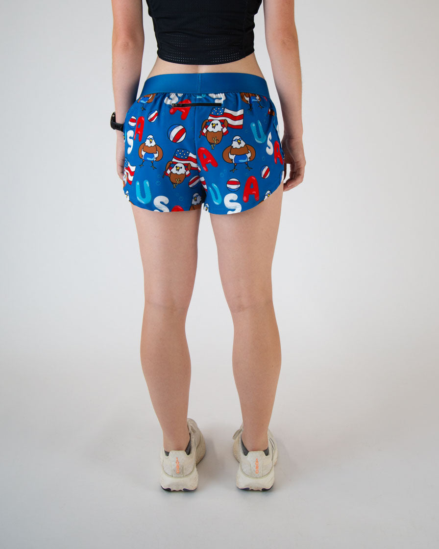 Women's High Waist Split Shorts for Pool Party - Comfortable Swimwear & Beach Shorts - Perfect for Swimming, Beach Vacations, and Summer Outfits