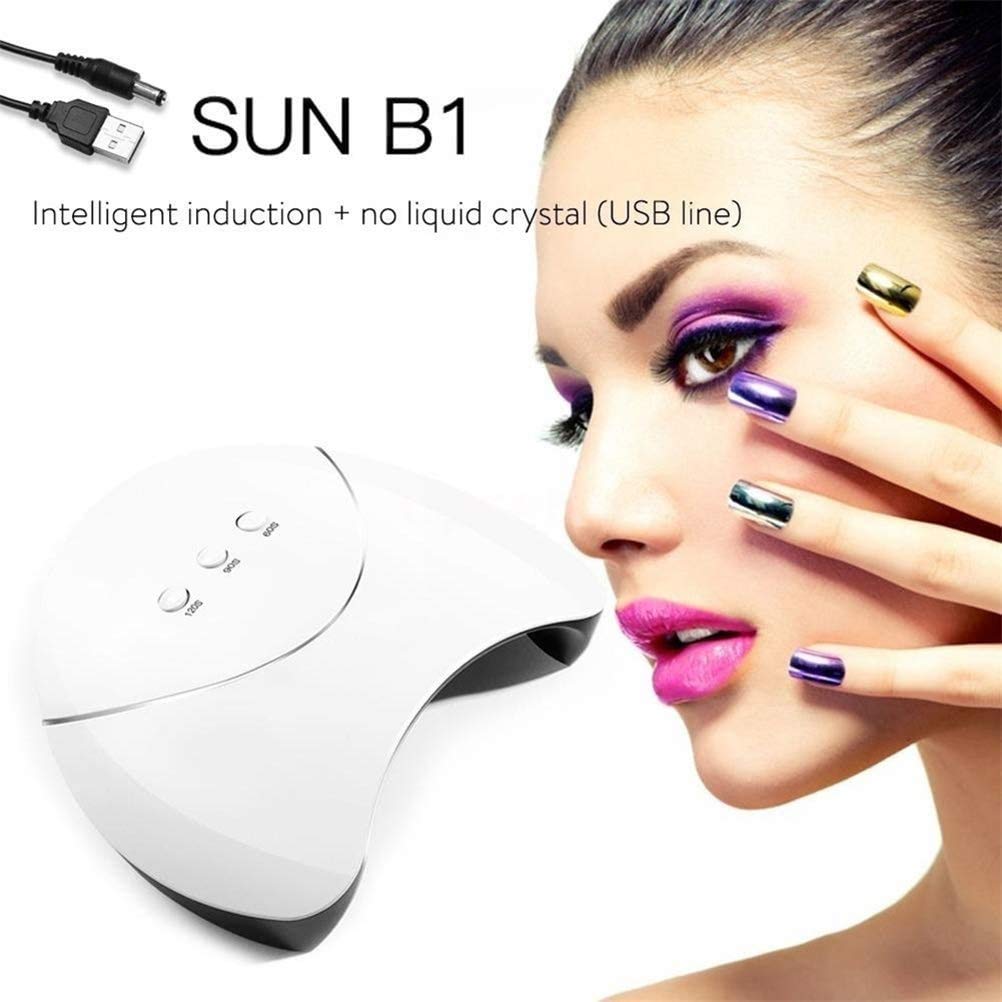 Professional 36W UV LED Nail Lamp Dryer with Auto Sensor & 3 Timer Settings - Fast Curing for Gel Polish - Perfect for Salon & Home Manicure - Ideal for Nail Art, Gel Extensions & DIY Nail Care