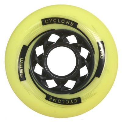 72mm Gyro Cyclone Inline Hockey Wheels - High Performance for Speed & Control - Perfect for Indoor & Outdoor Skating