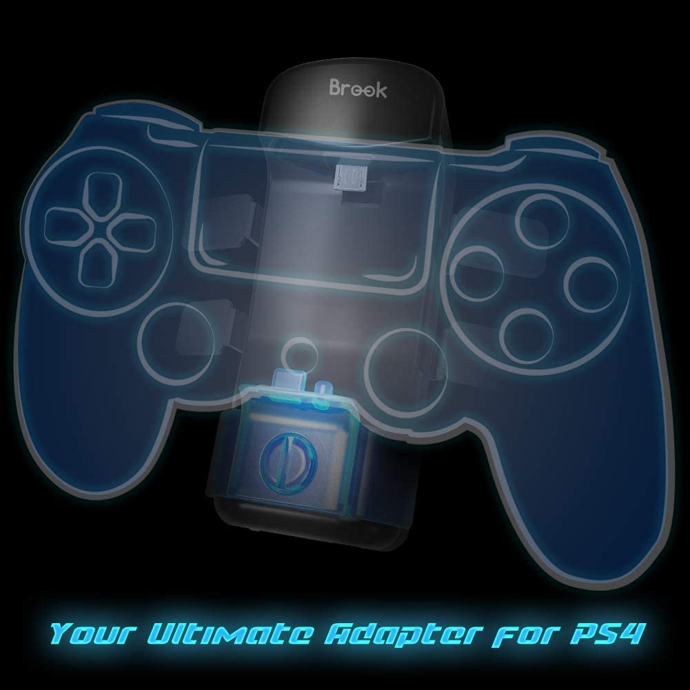Brook Marine Adapter for PS4 Wireless Controller - Compatible with PS4, PS3, Android & PC - Seamless Gaming Experience for Console & Mobile Play