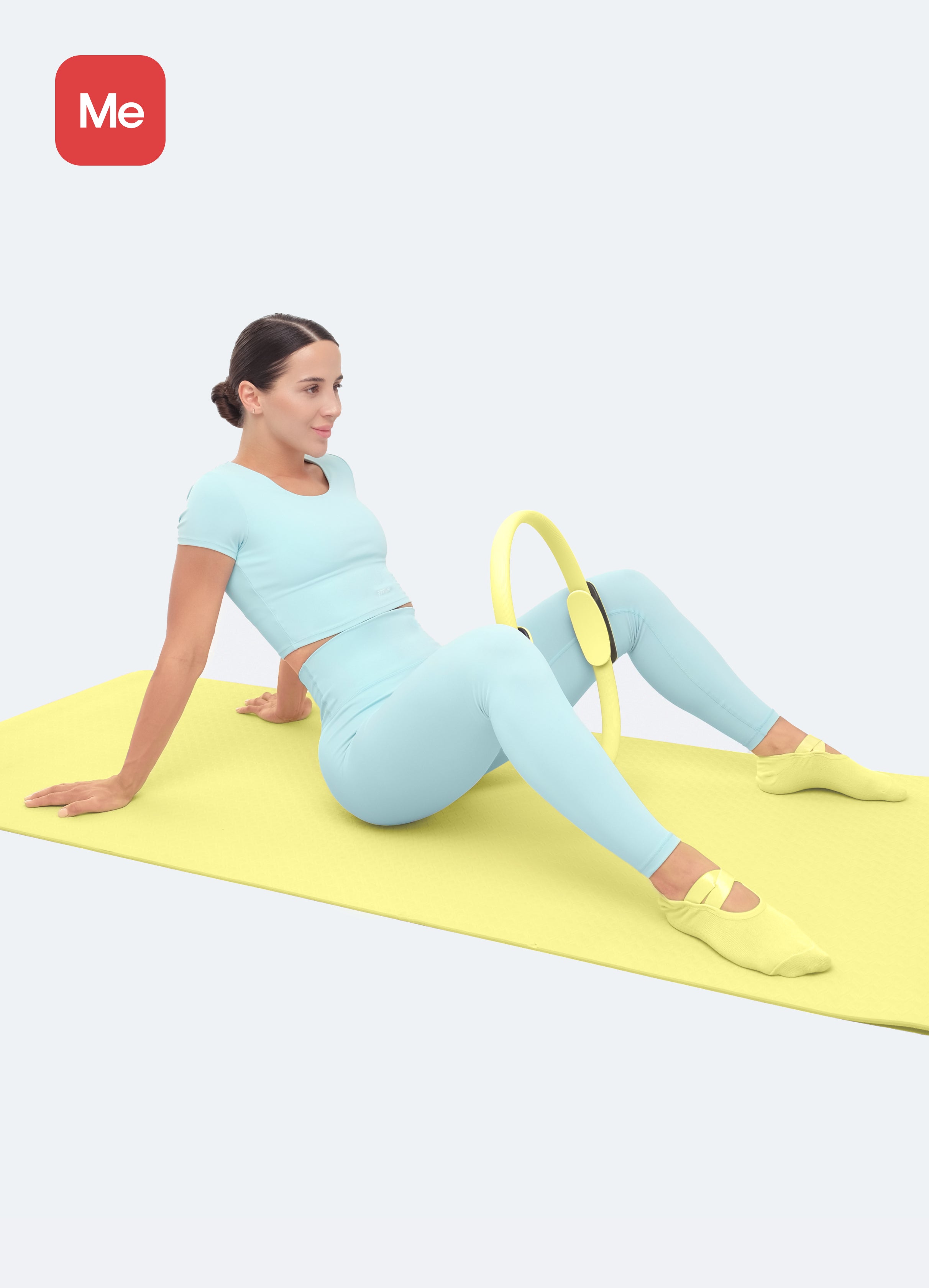 Premium Pilates Kit with Resistance Bands, Yoga Mat & Foam Roller - Full Body Workout for Home Gym, Fitness & Recovery - Perfect for Yoga, Stretching & Core Strength Training