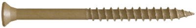 75 Pack 3.5 Inch Gold Deck Screws - FMGD312-75 - Rust-Resistant Outdoor Wood Fasteners for Decking, Fencing & Furniture Construction
