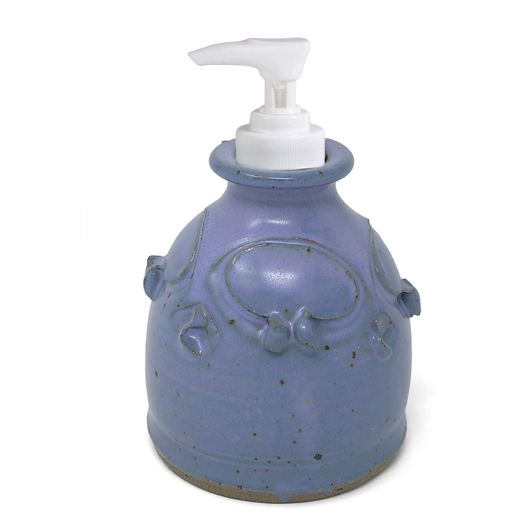Lavender Scented Soap Lotion Dispenser - Automatic Hand Soap Pump for Bathroom, Kitchen & Office - Refillable & Touch-Free Liquid Soap Dispenser for Home & Commercial Use
