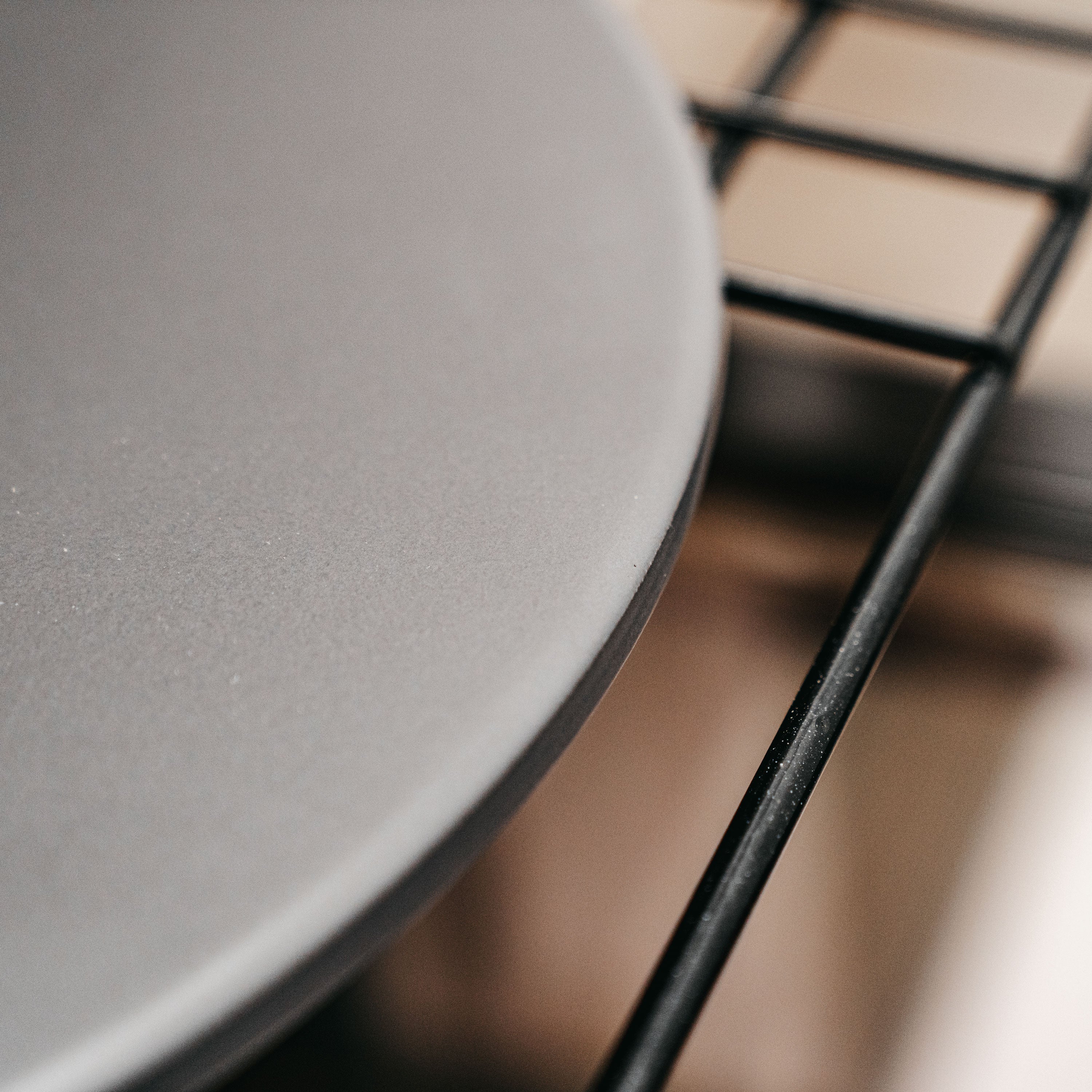16 Inch Grey Glazed Round Pizza Stone for Oven - Perfect for Baking Crispy Homemade Pizza, Bread & Pastries