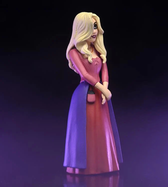Hocus Pocus Toony Terrors Sarah Sanderson Action Figure - Collectible Horror Movie Toy for Halloween Decor & Disney Fans