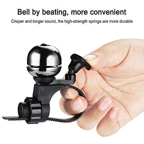 Accmor Classic Universal Bike Bell - Loud & Crisp Sound Bicycle Bell for Adults & Kids | Perfect for Road Bikes, Mountain Bikes & Commuting Safety